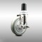 Service Caster 5 Inch 316SS Gray Polyurethane Swivel 1-5/8 Inch Expanding Stem Caster Brake SCC-SS316EX20S514-PPUB-TLB-158 - alternate 1